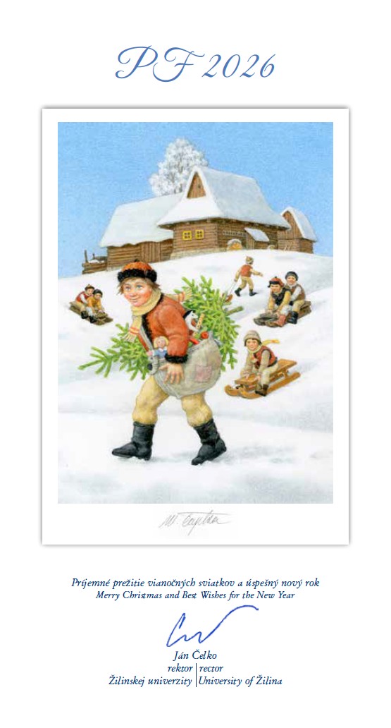 15122025 Vianoce PF 2026 UNIZA rektor sk en