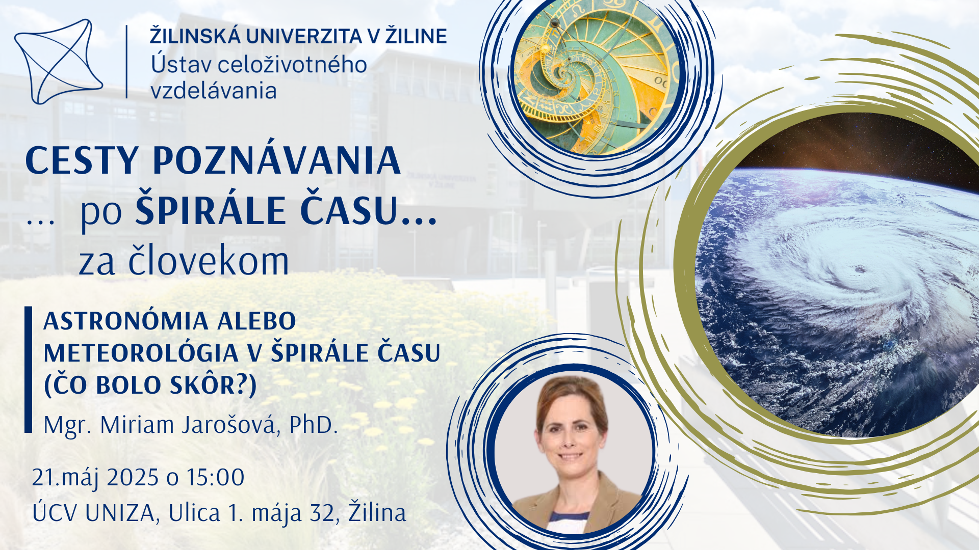 15022024 u3v uniza pozvanka na cesty poznavania za geniom loci zilinskej univerzity