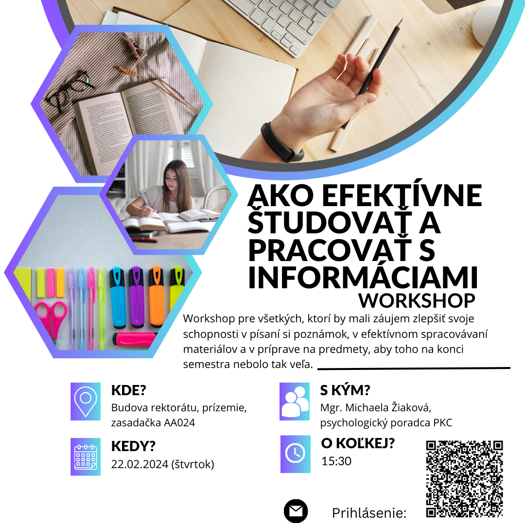 19022024 workshop Ako efektivne studovat