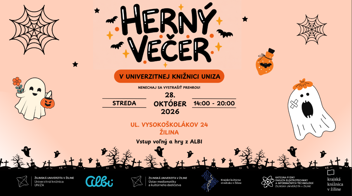 23102026 Herny vecer v UK UNIZA